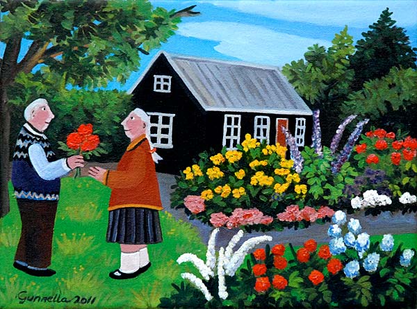 Það byrjar allt í garðinum / It all started in the garden